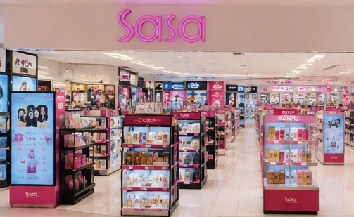 Sa Sa store fragrance area